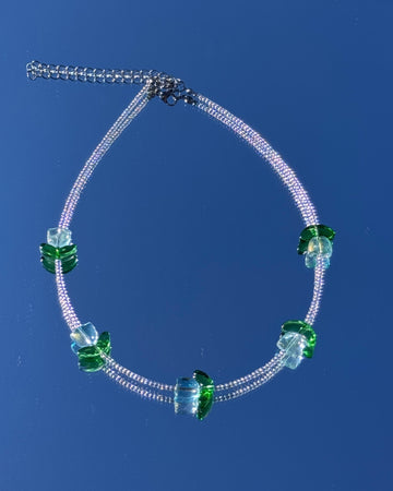 Necklace Tulip Blue