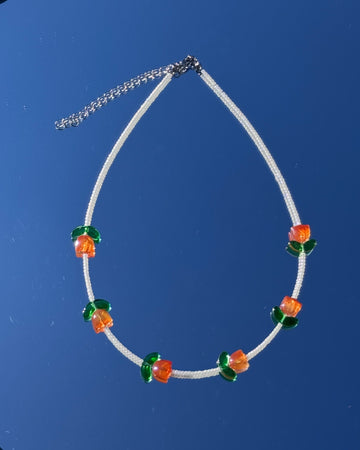 Necklace Tulip Orange