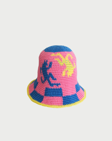 *PRE ORDER* Bucket Hat LonnyJoco Brown Neon