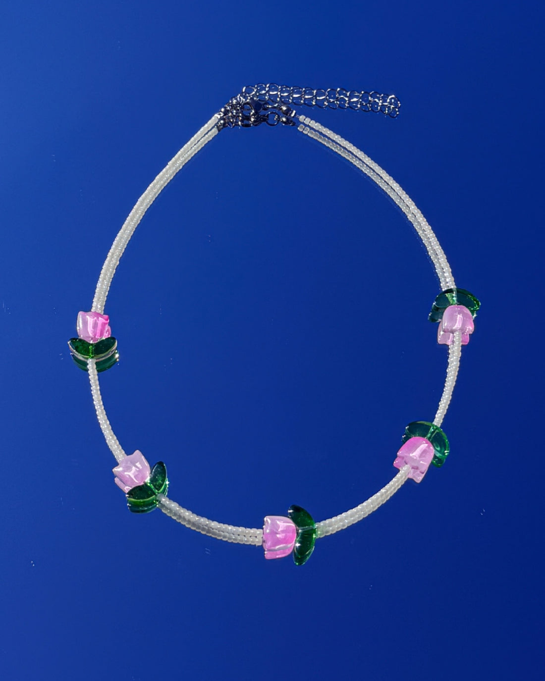 Necklace Tulip Pink