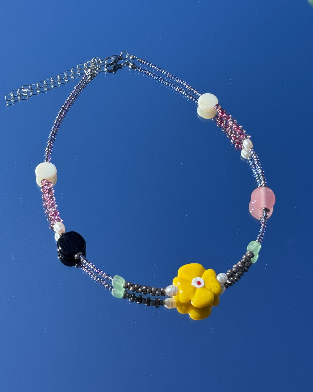 Necklace Bunga Kuning