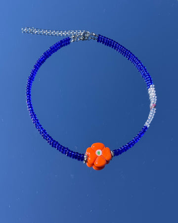 Necklace Electric Blue