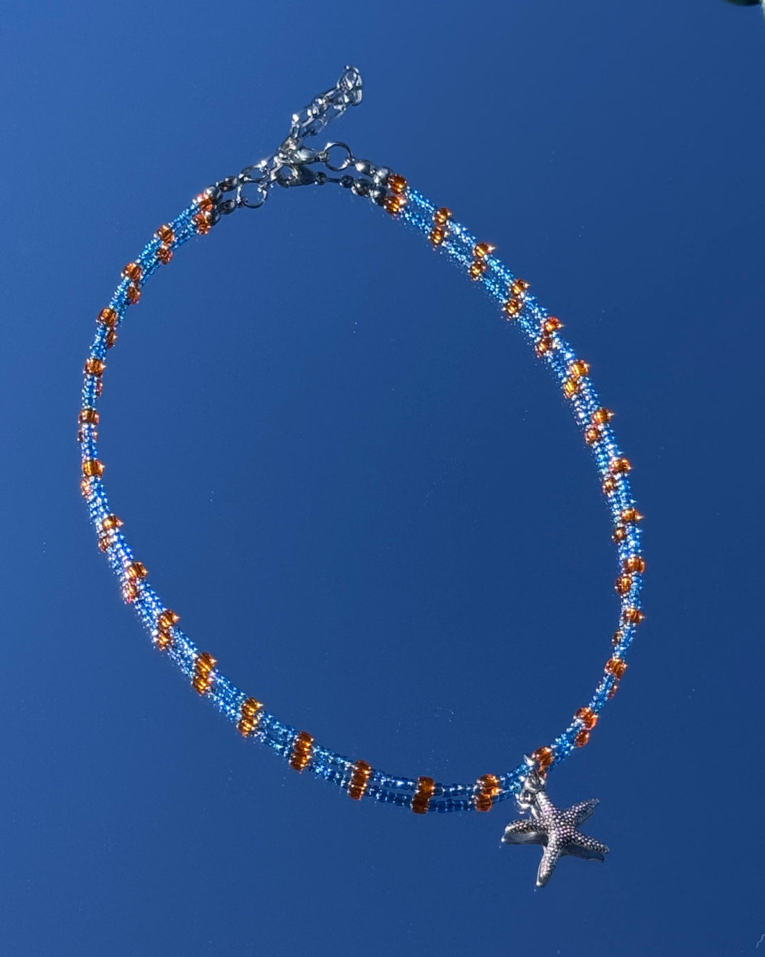 Necklace Starfish Contrast